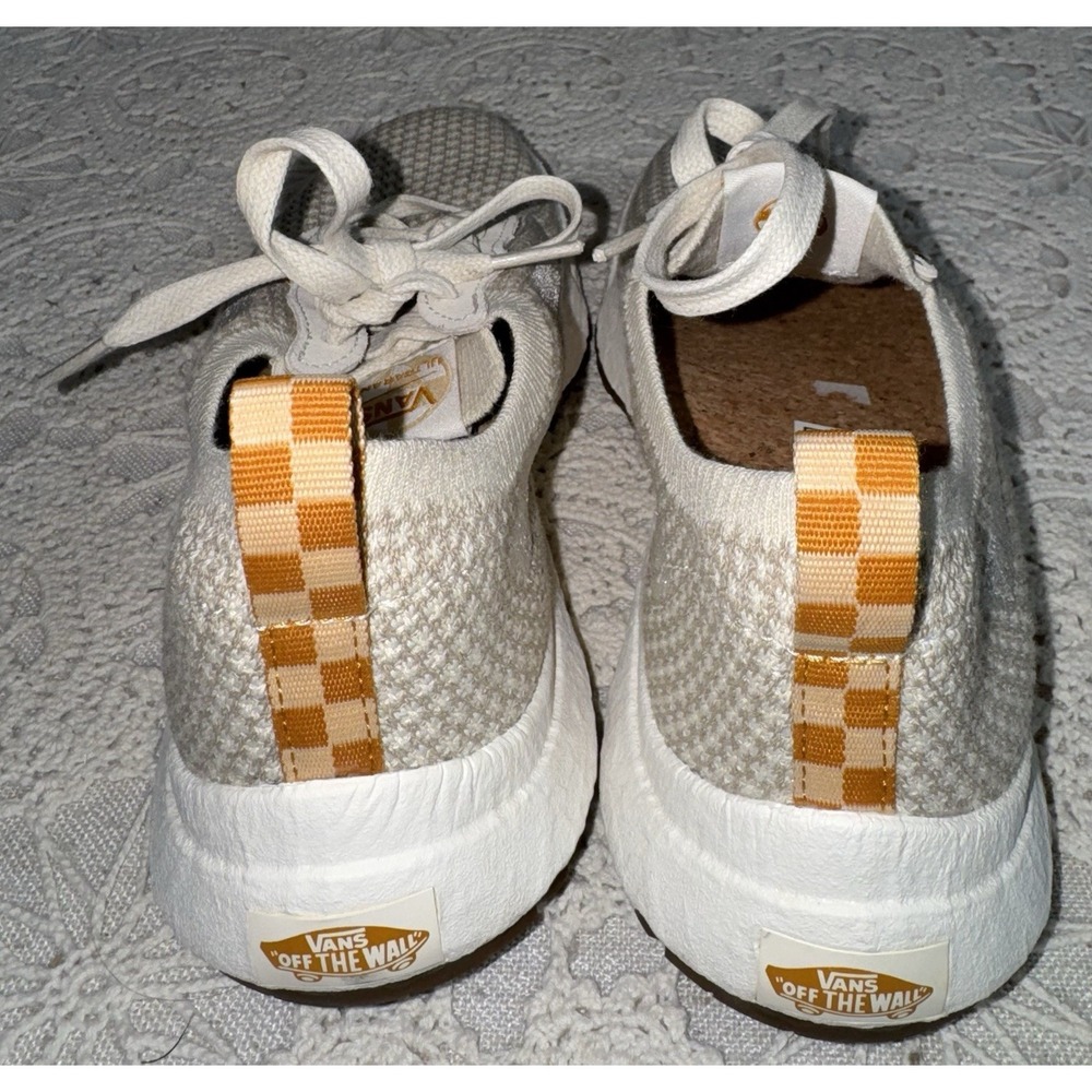 Vans Unisex UltraRange VR3 Vintage Cream White Shoes Women's 8.5 Men's 7 - Picture 8 of 8